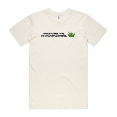 Touched Grass Today Tee Thumbnail
