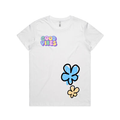 Good Vibes Womens Tee Thumbnail